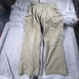 TRU-SPEC MENS TACTICAL SHOOTING CARGO‎  RIPSTOP KHAKI Green  SIZE 38x32
